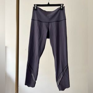 Lululemon Scallop Mesh high waist wonder under legging